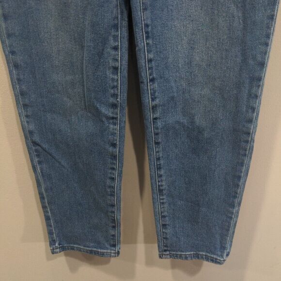 ABOUND Womens Mom Jeans High Rise Button Fly Size 24 Blue Denim Tapered Fit - Picture 4 of 11
